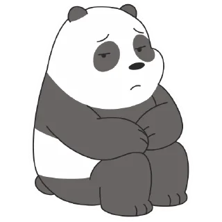 😞 emoji Panda LizF Telegram sticker 15 of 69