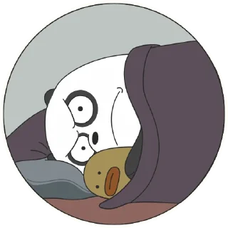 😴 emoji Panda LizF Telegram sticker 12 of 69
