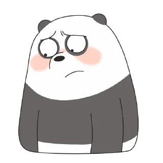 😳 emoji Panda LizF Telegram sticker 11 of 69