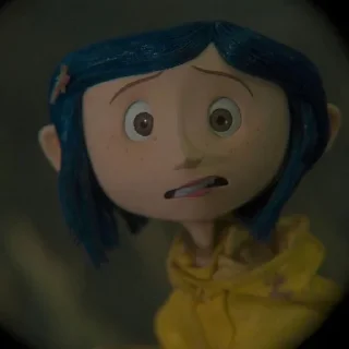 😬 emoji Coraline jones🗝️ Telegram sticker 9 of 33