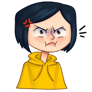 Sticker from Coraline
