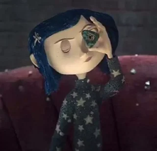 🌟 emoji Coraline jones🗝️ Telegram sticker 12 of 33