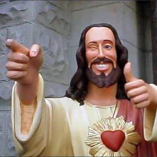Sticker from JESUS!