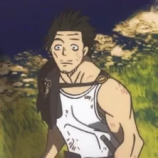 Sticker from Black clover