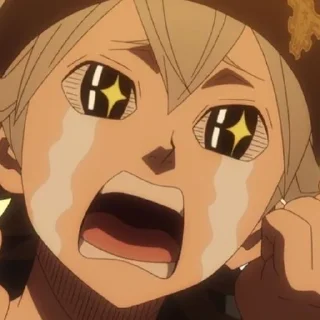 Sticker from Black clover