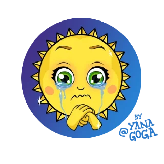 😭 emoji YanaGoga_2:0 Telegram sticker 7 of 31