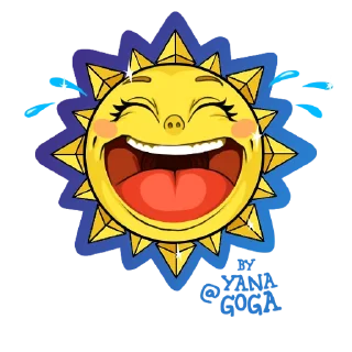 😂 emoji YanaGoga_2:0 Telegram sticker 4 of 31
