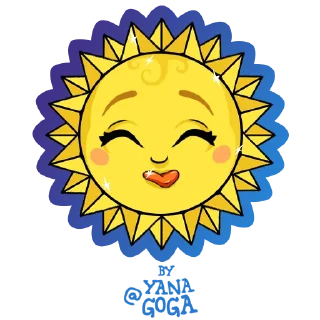 😜 emoji YanaGoga_2:0 Telegram sticker 23 of 31