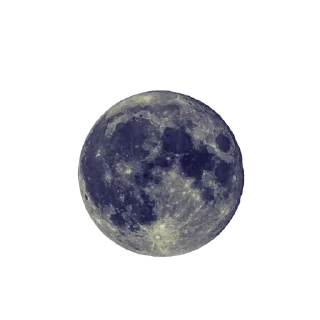 Sticker from moon
