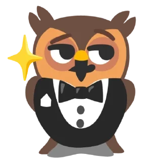 Sticker from Сова сова сова