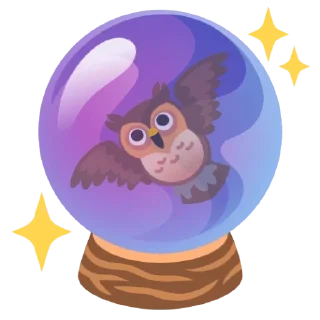 Sticker from Сова сова сова