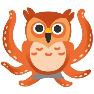 Sticker from Сова сова сова