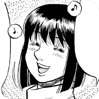 Sticker from ♥𐌺ᥙⲙi 𐌑ᥲsɦiδᥲ ! Hajimenoippo !!