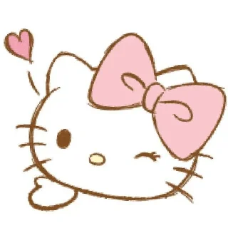 Sticker from Hello Kitty anw