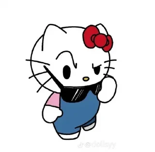 Sticker from Hello Kitty anw