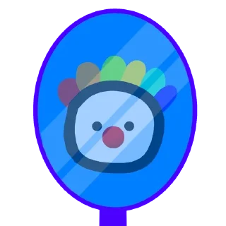 Sticker from Клоун