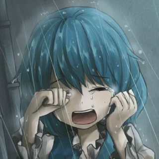 😭 emoji Mental Illness Telegram sticker 5 of 22
