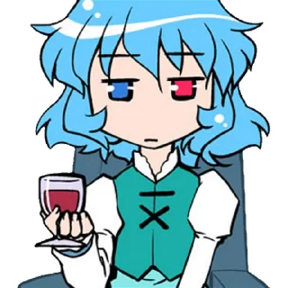 🍷 emoji Mental Illness Telegram sticker 15 of 22
