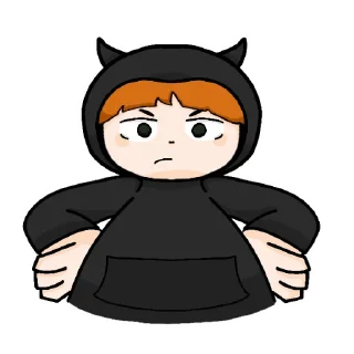 🙂 emoji Мазейки и Мафаши🙀 (автор:𝗔𝗳𝗶𝘀𝗵𝗶𝗫𝗫) Telegram sticker 14 of 15