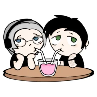🍹 emoji Мазейки и Мафаши🙀 (автор:𝗔𝗳𝗶𝘀𝗵𝗶𝗫𝗫) Telegram sticker 9 of 15