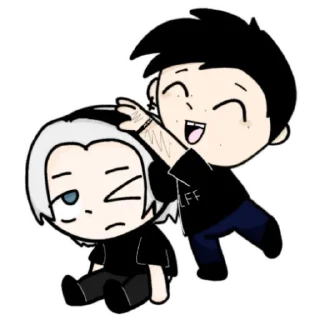 🙁 emoji Мазейки и Мафаши🙀 (автор:𝗔𝗳𝗶𝘀𝗵𝗶𝗫𝗫) Telegram sticker 8 of 15