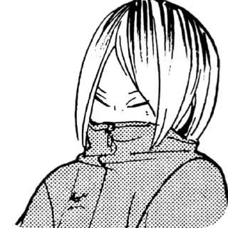 Sticker from kenma kozume