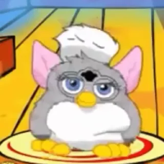 🌟 emoji Furby boobies by @pushinaz Telegram sticker 16 of 63