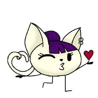 😘 emoji Китик Су) Telegram sticker 9 of 23