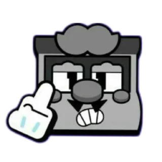 🖕 emoji Грифф🪙 @maestrostick Telegram sticker 16 of 37