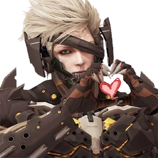 😘 emoji Metal Gear Rising: Revengeance Telegram sticker 19 of 20