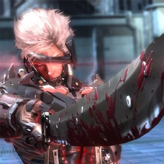 🦾 emoji Metal Gear Rising: Revengeance Telegram sticker 1 of 20