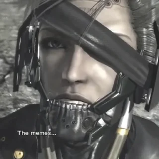 Sticker from Metal Gear Rising: Memengeance