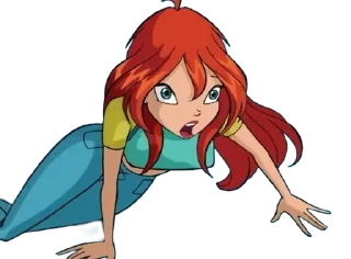 😨 emoji Winx Telegram sticker 4 of 41