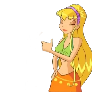 👍 emoji Winx Telegram sticker 16 of 41