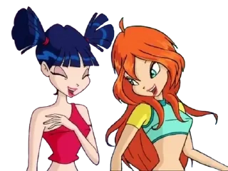 😂 emoji Winx Telegram sticker 15 of 41