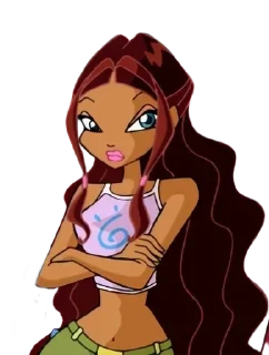 😕 emoji Winx Telegram sticker 12 of 41