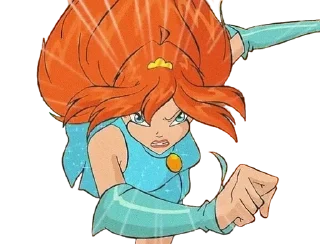 😡 emoji Winx Telegram sticker 6 of 41