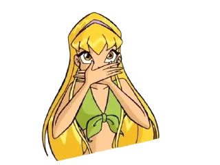 🫢 emoji Winx Telegram sticker 7 of 41