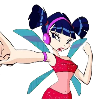 😠 emoji Winx Telegram sticker 1 of 41