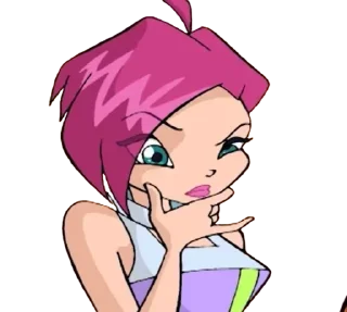 🤔 emoji Winx Telegram sticker 18 of 41