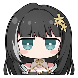 😐 emoji Любимки (@WutheringWaves_WW) Telegram sticker 13 of 67