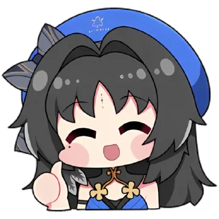 Sticker from Любимки (@WutheringWaves_WW)
