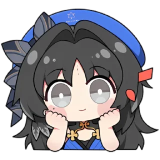 Sticker from Любимки (@WutheringWaves_WW)