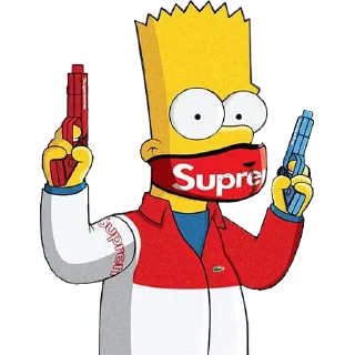 🔫 emoji Bart | STICK4SV Telegram sticker 8 of 14