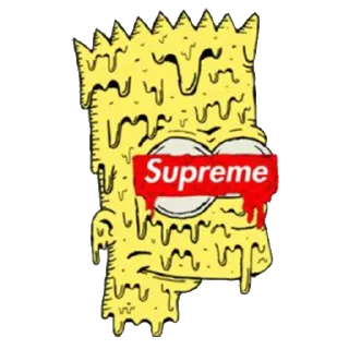 😍 emoji Bart | STICK4SV Telegram sticker 5 of 14