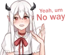 👎 emoji Elf Girl :: @line_stickers Telegram sticker 11 of 40