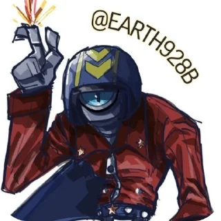 Sticker from Stu • @Earth928B