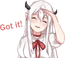 😉 emoji Elf Girl :: @line_stickers Telegram sticker 5 of 40