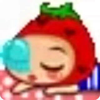 😴 emoji Клубничка FW (by EceHu4) Telegram sticker 15 of 39