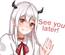 👋 emoji Elf Girl :: @line_stickers Telegram sticker 14 of 40